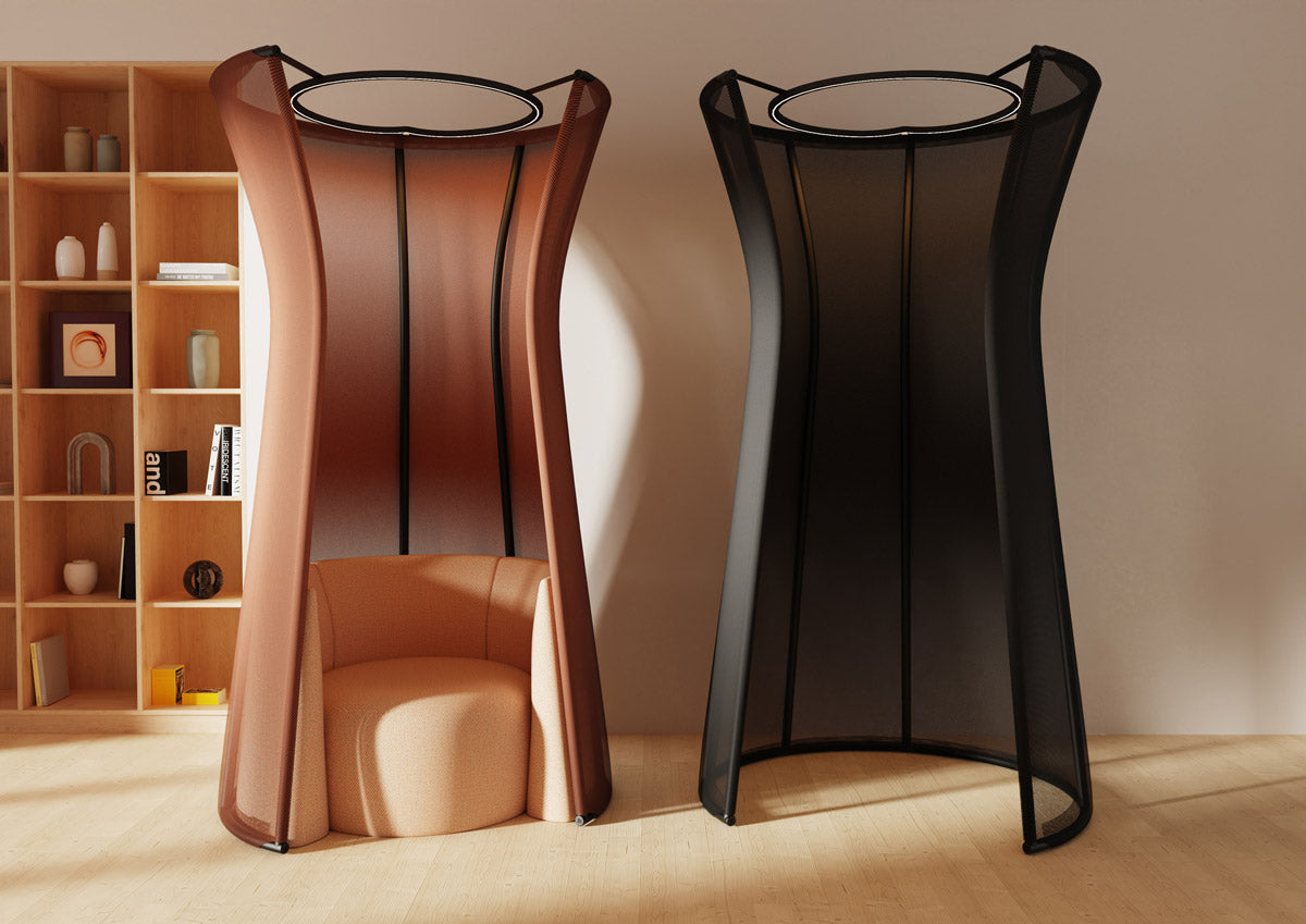 sustainable office seating with 3D knitted technology