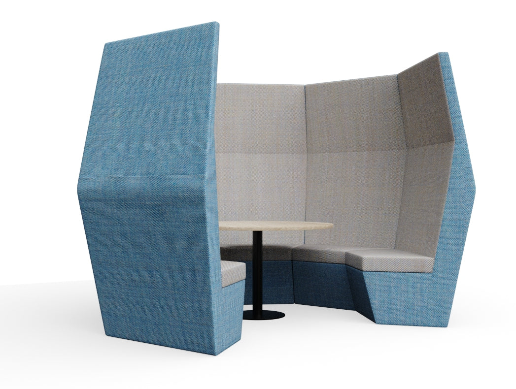 Ben High Back 6 Seat With Table