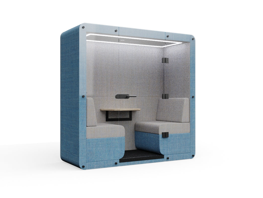 Bob 2 seats With Glass With Table