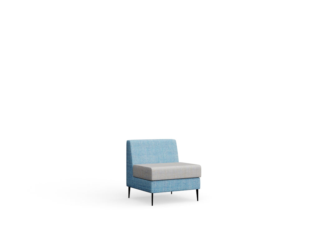 Bruce Modular 1 seat Low back