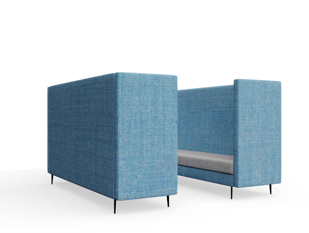 Bruce 6 Seat High Den With Arms Without Table