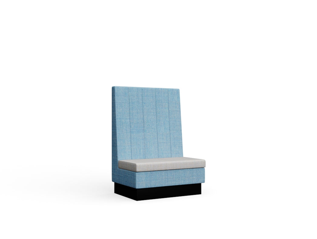 Casper High Back Fluted
