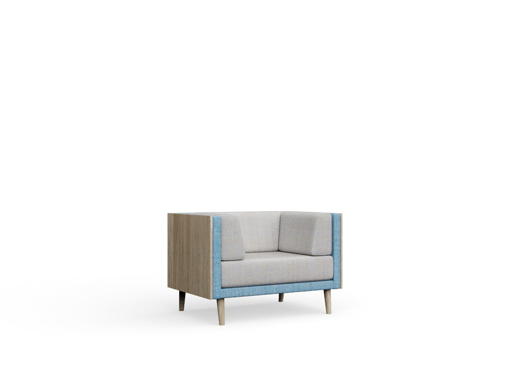 Lenny 1 seat low back With Laminate Without Table