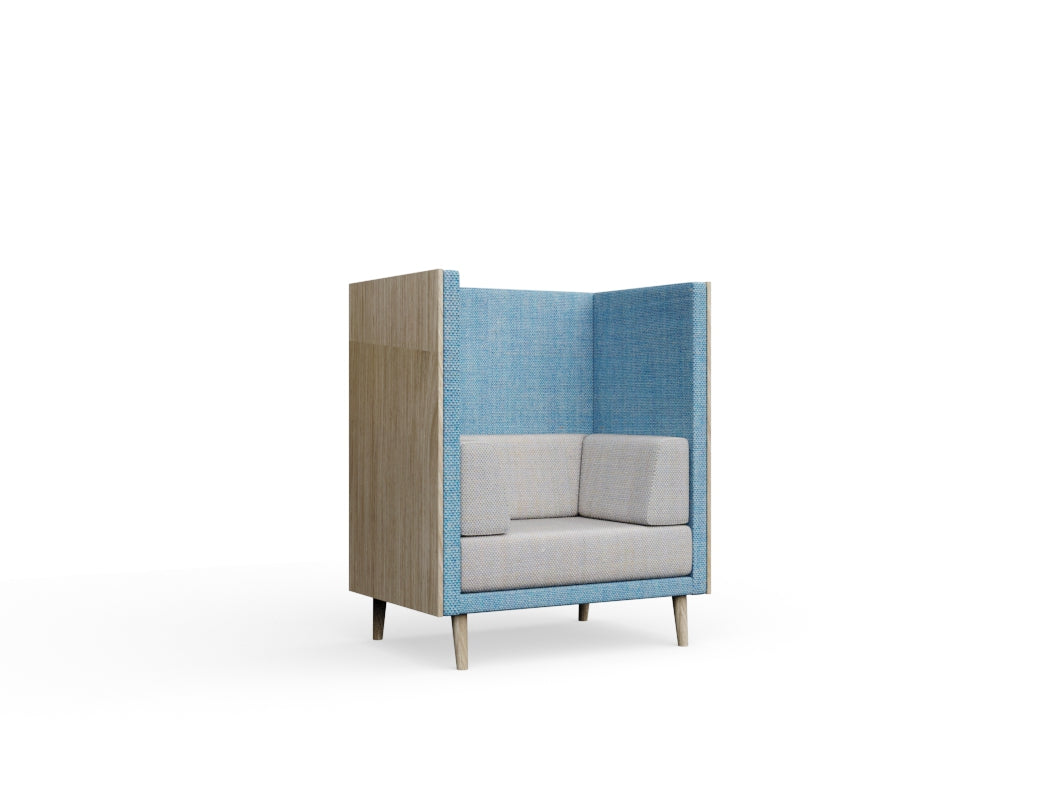 Lenny 1 seat high back With Laminate Without Table