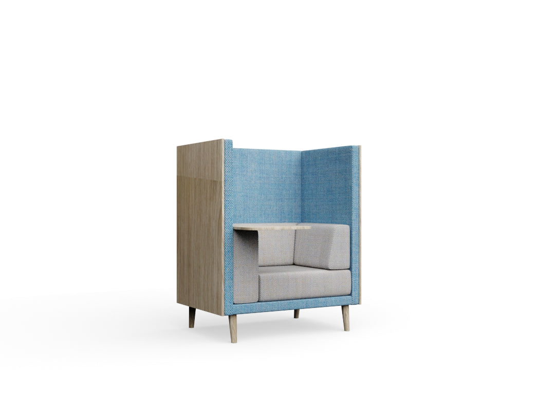 Lenny 1 seat high back With Laminate With Table