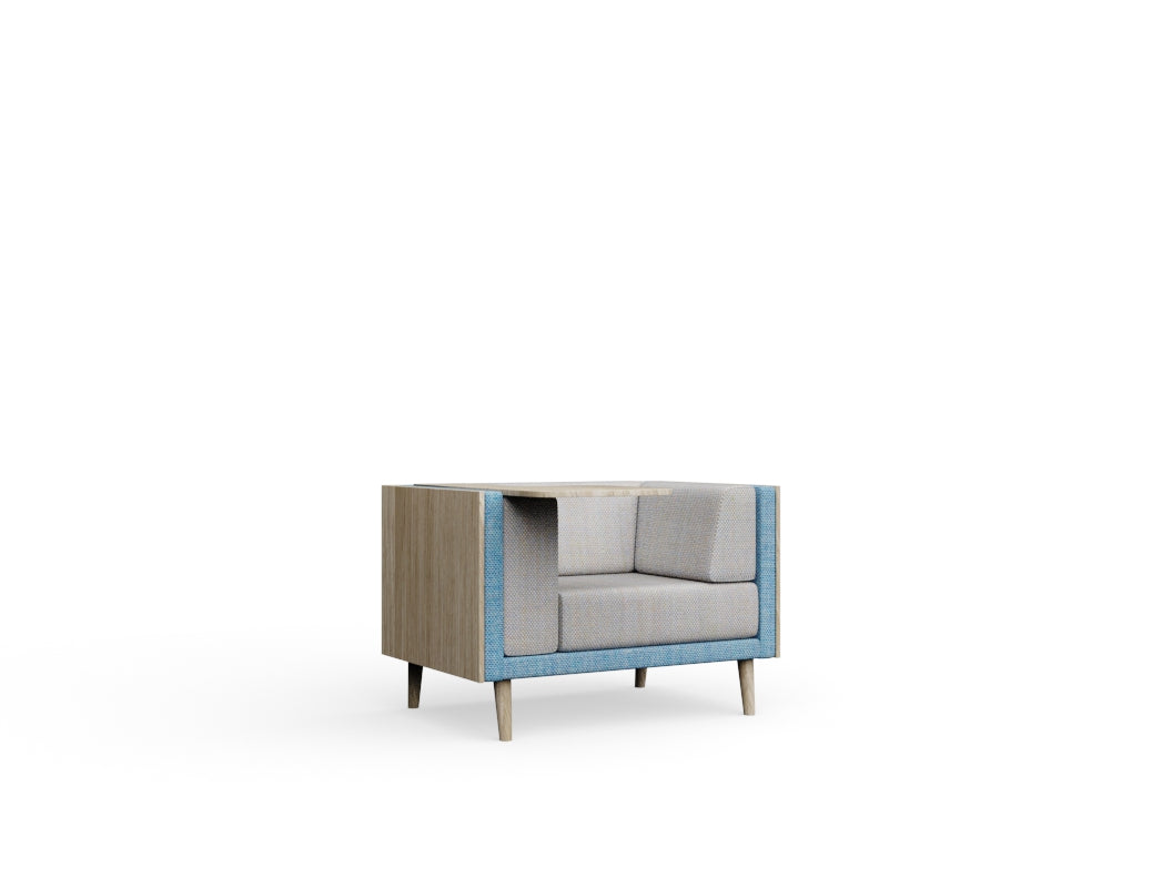 Lenny 1 seat low back With Laminate With Table