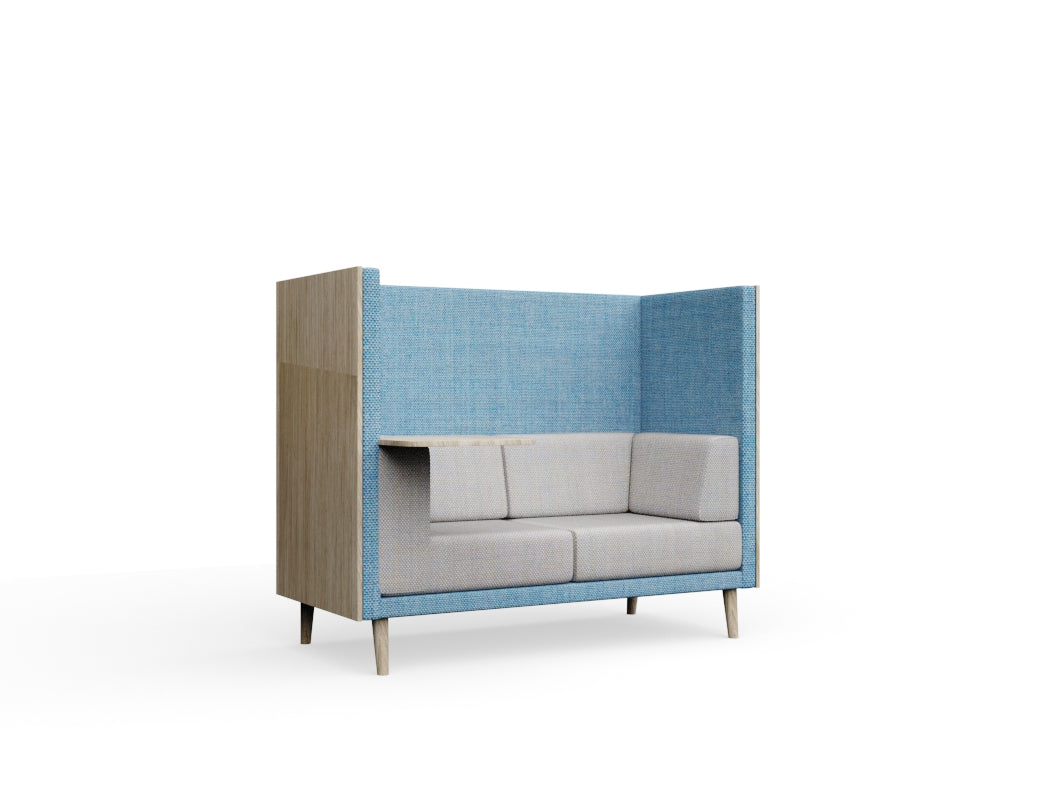Lenny 2 seats high back With Laminate With Table