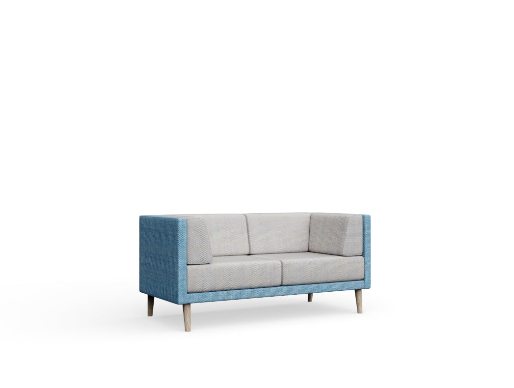 Lenny 2 seats low back Without Laminate Without Table