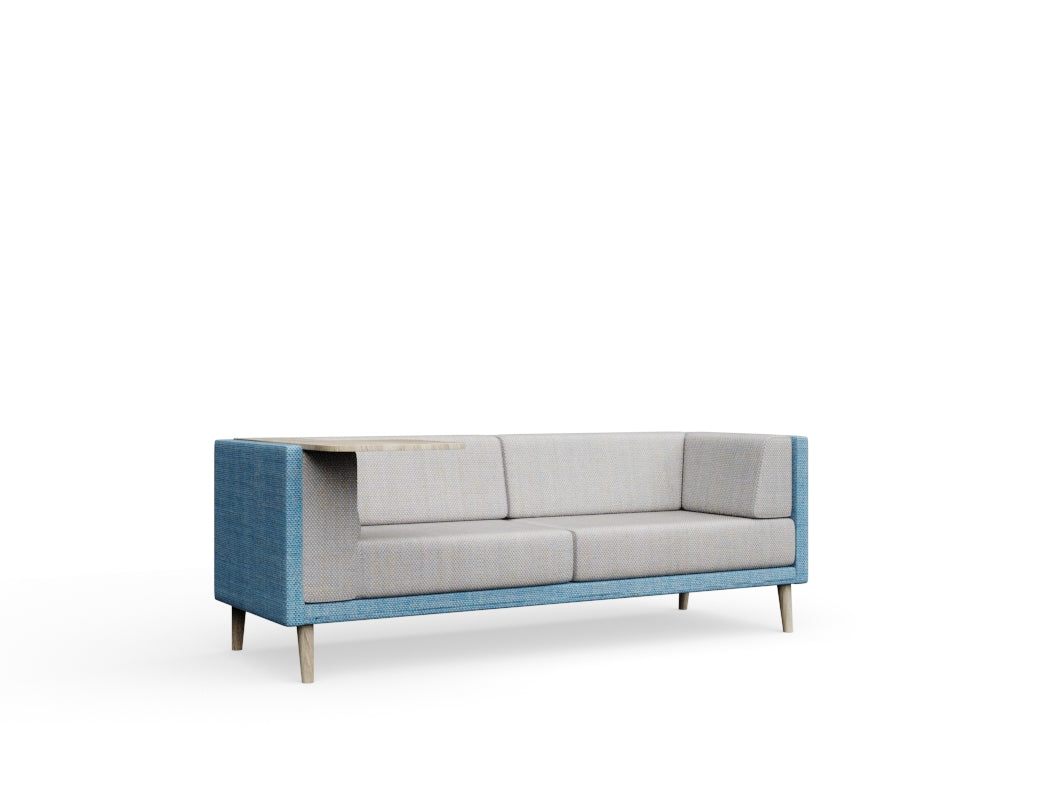 Lenny 3 seats low back Without Laminate With Table