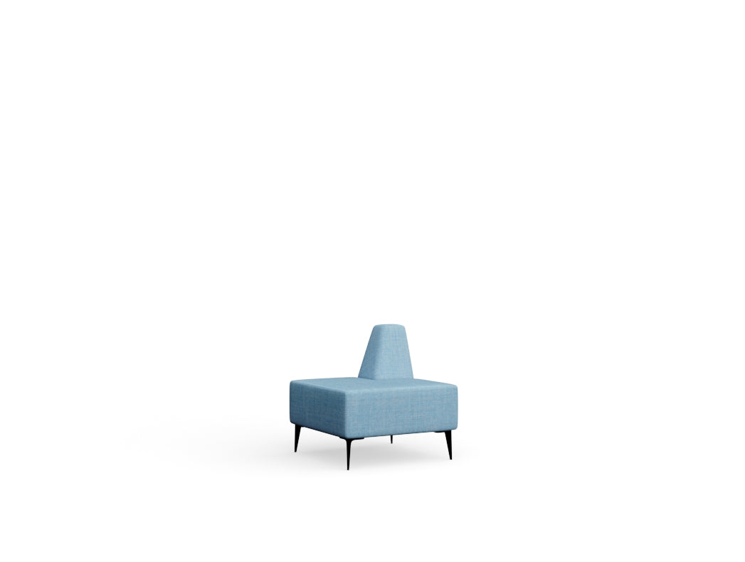 Oliver 1 seat with back