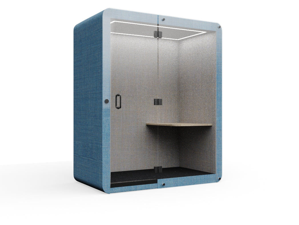 Penelope Workbooth 1800 With Table Without Seat / Perch
