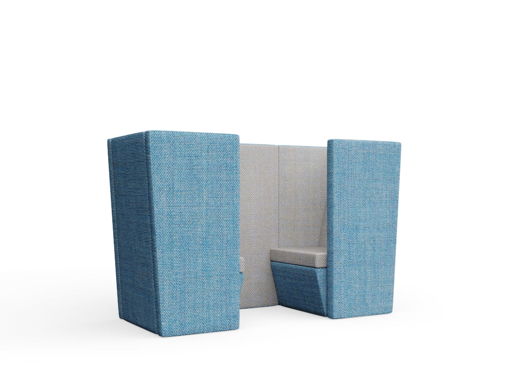 Stella 2 Seats Den with Arms Without Table