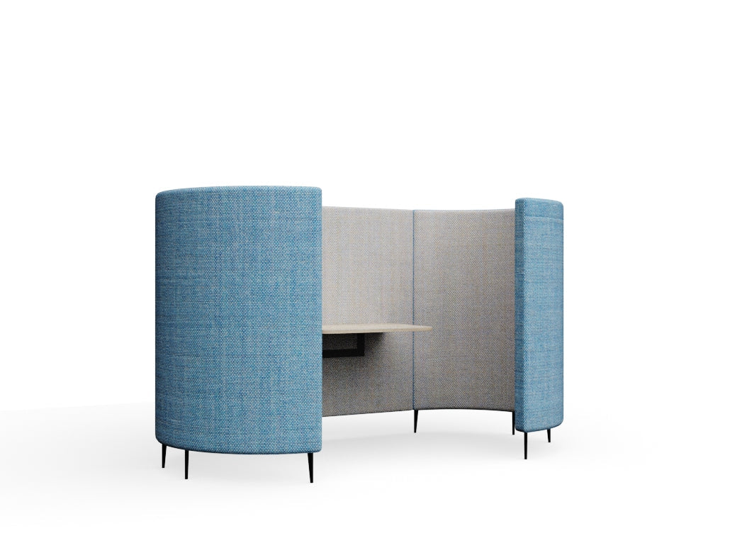 Delia 2 Person 0 Chair With Table