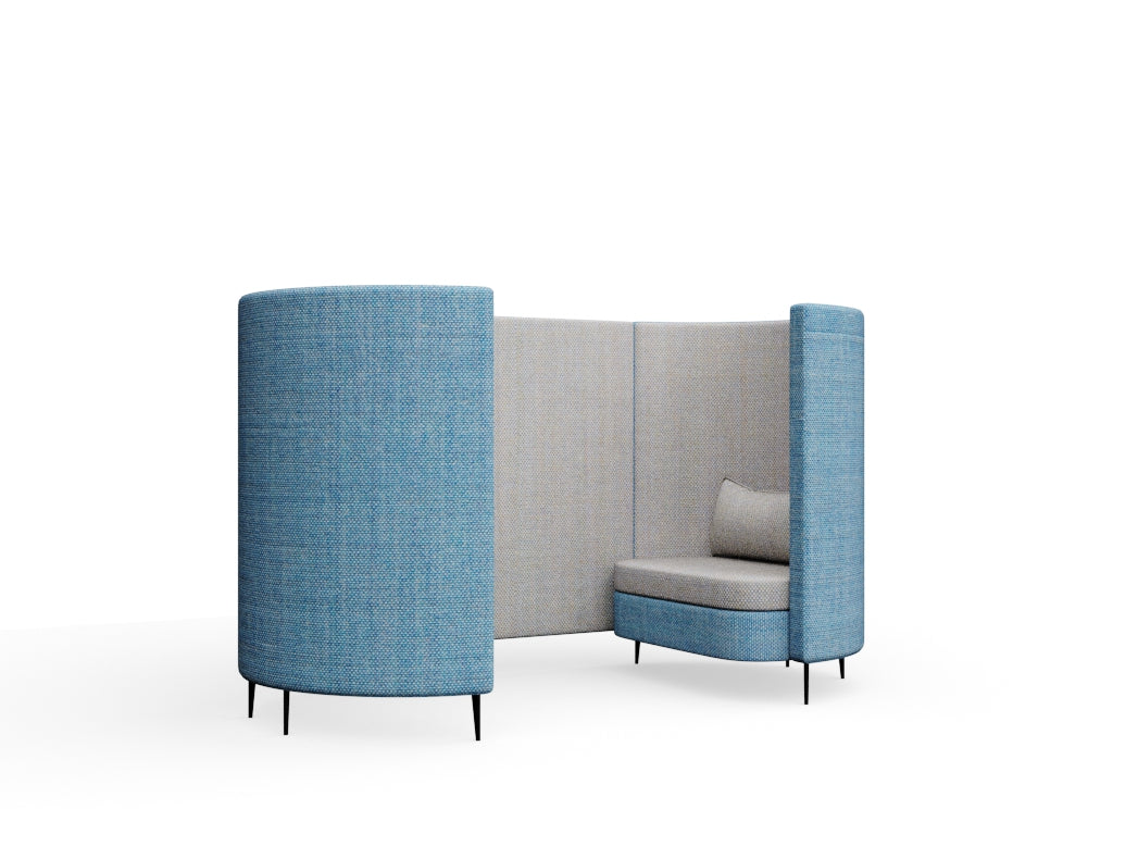Delia 2 Person 1 Chair Without Table