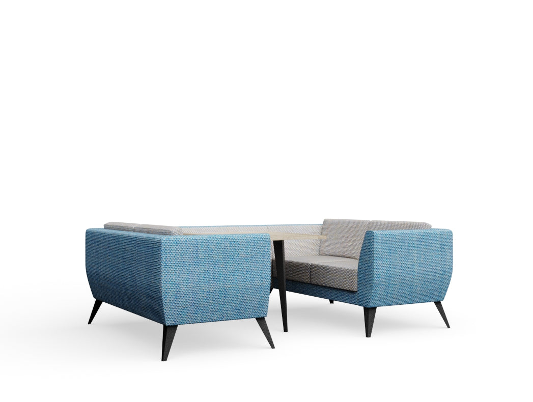 Polly 4 Seats Low Back With Table