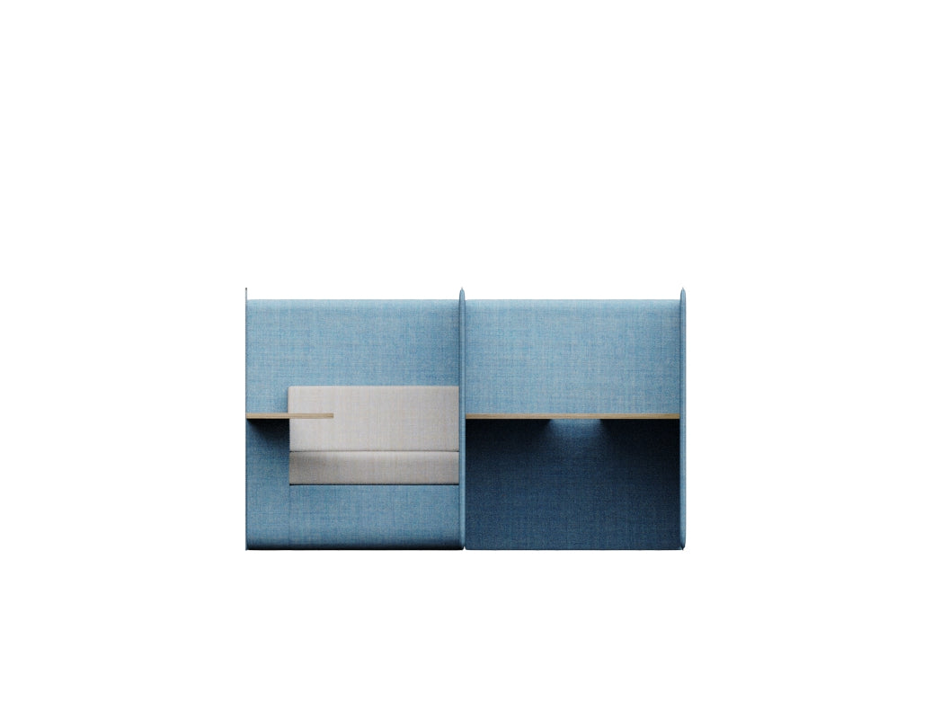 Betty 2 Unit Private & Laptop Desks