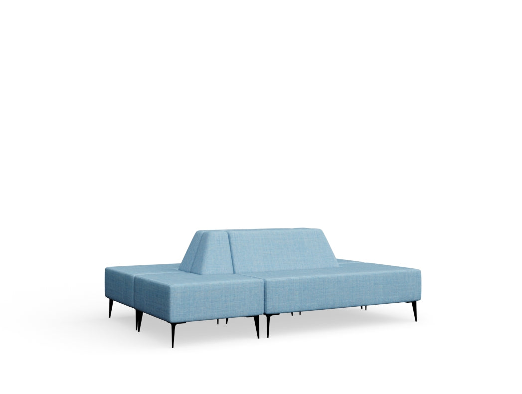 Oliver 6 Seat Double Chair