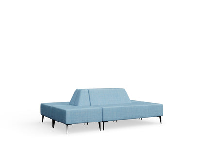 Oliver 6 Seat Double Chair