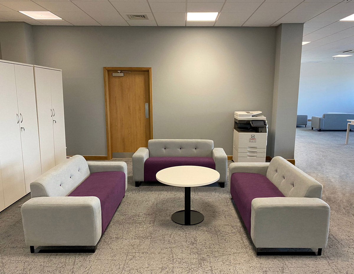 ralf office sofas 2 person in a work place