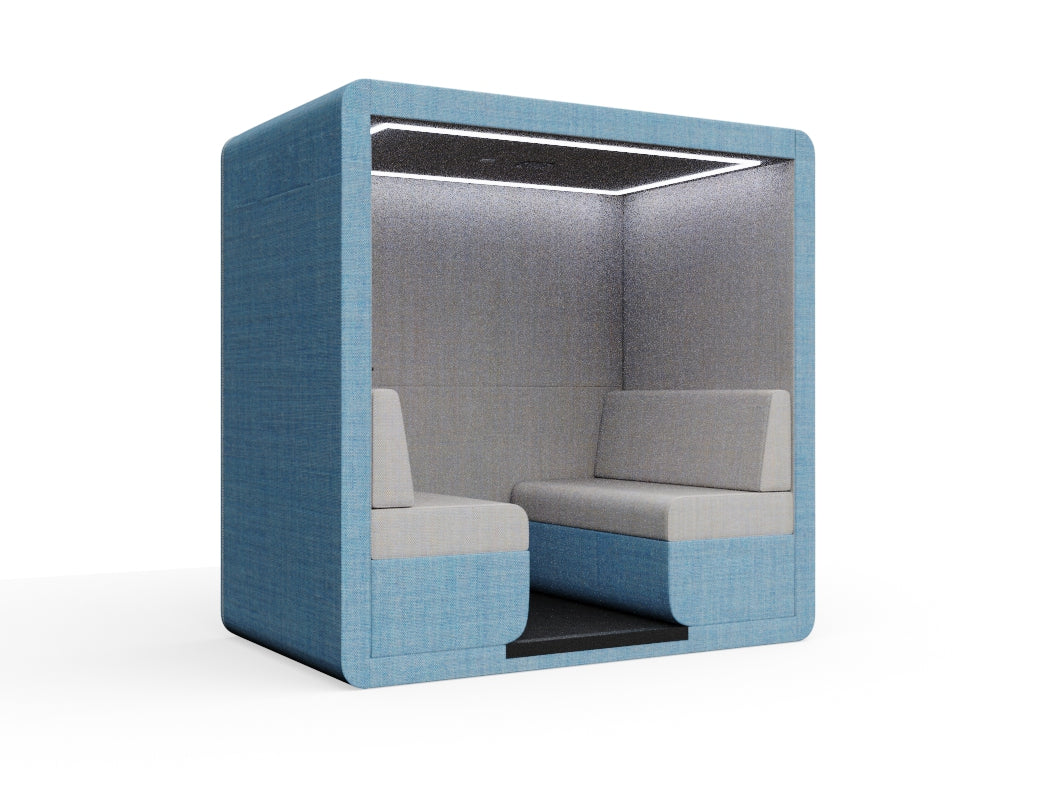 Bob 4 seats With End Wall Without Table