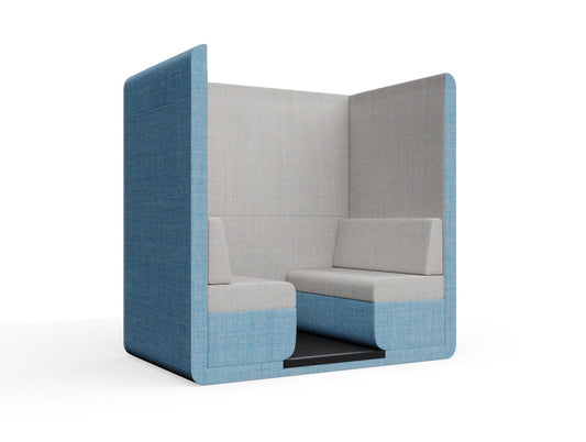 Bob 4 seats No Roof with End Wall Without Table