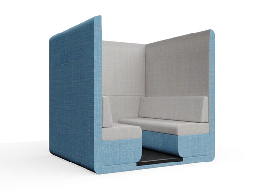 Bob 6 seats No Roof with End Wall Without Table