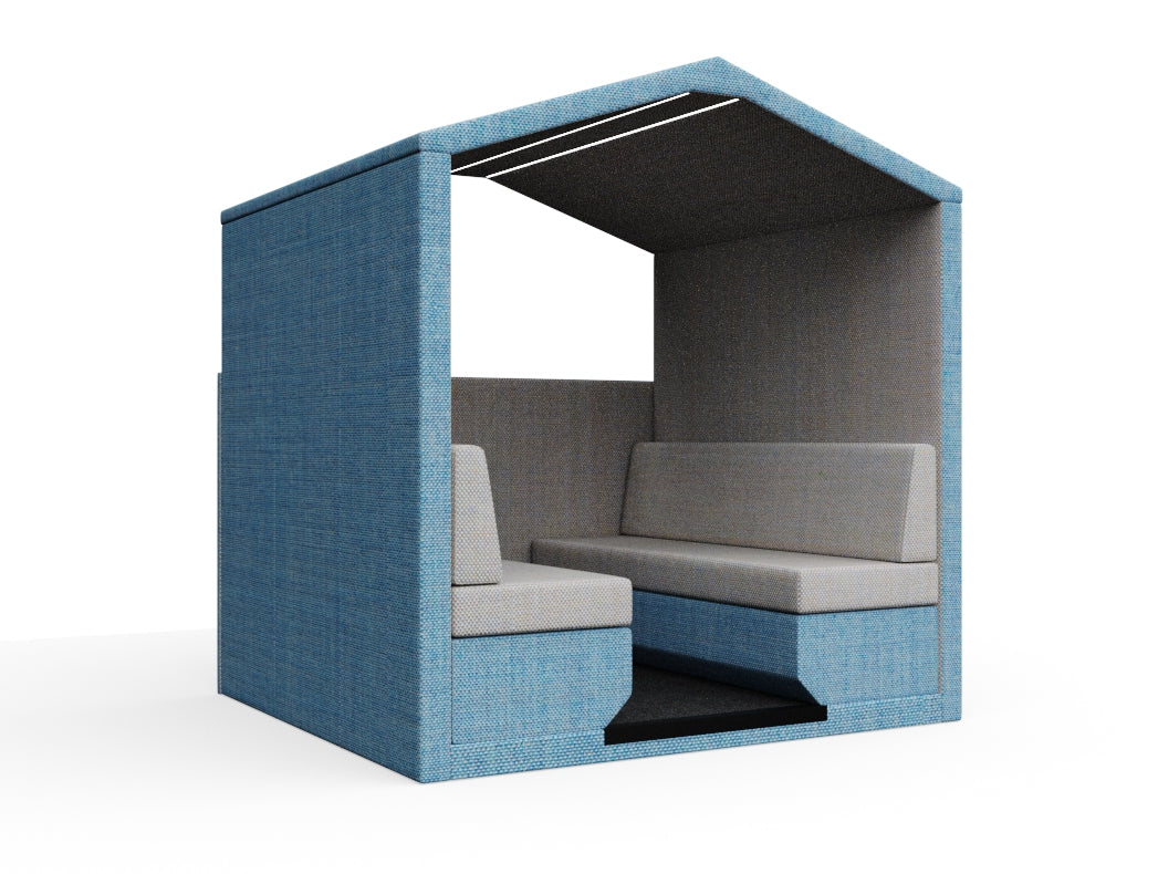 Bea 6 seats With Half Wall Without Table