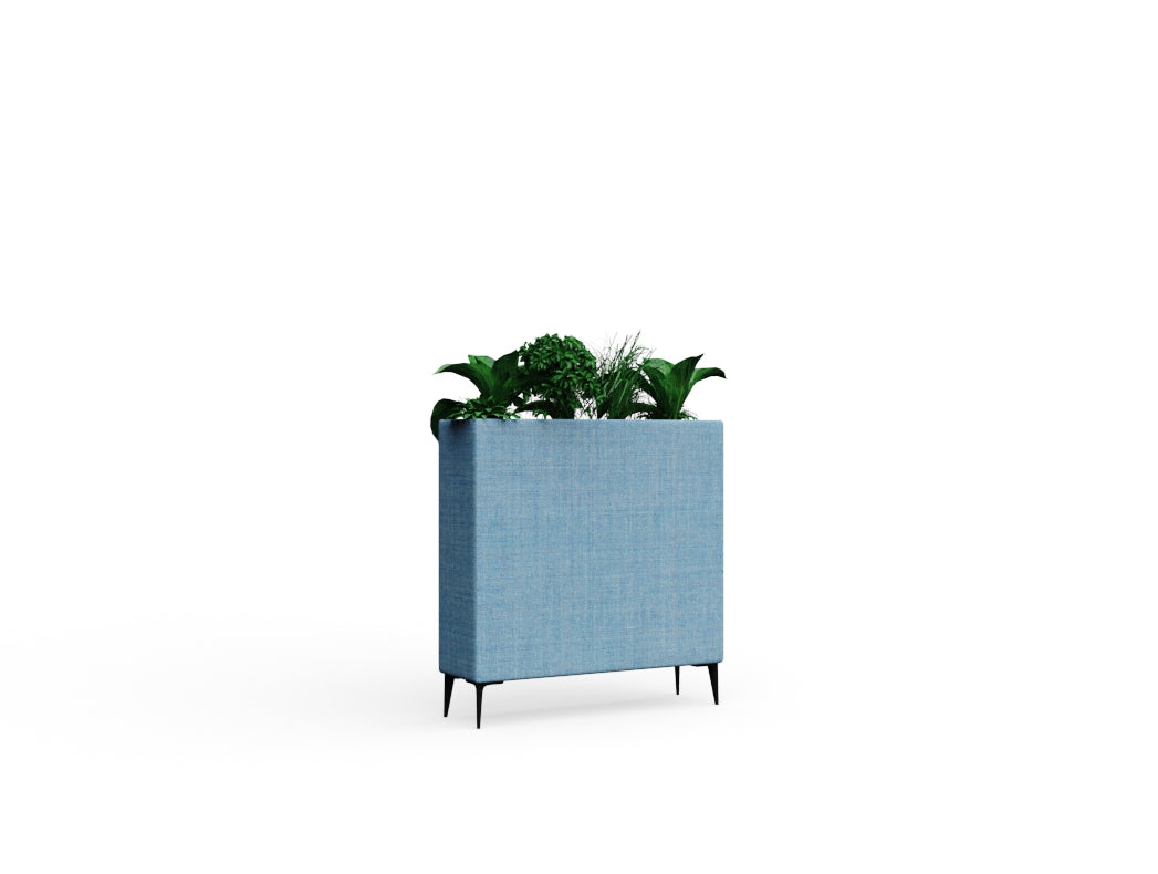 Fearne Mid Planter with Legs and Fabric Top