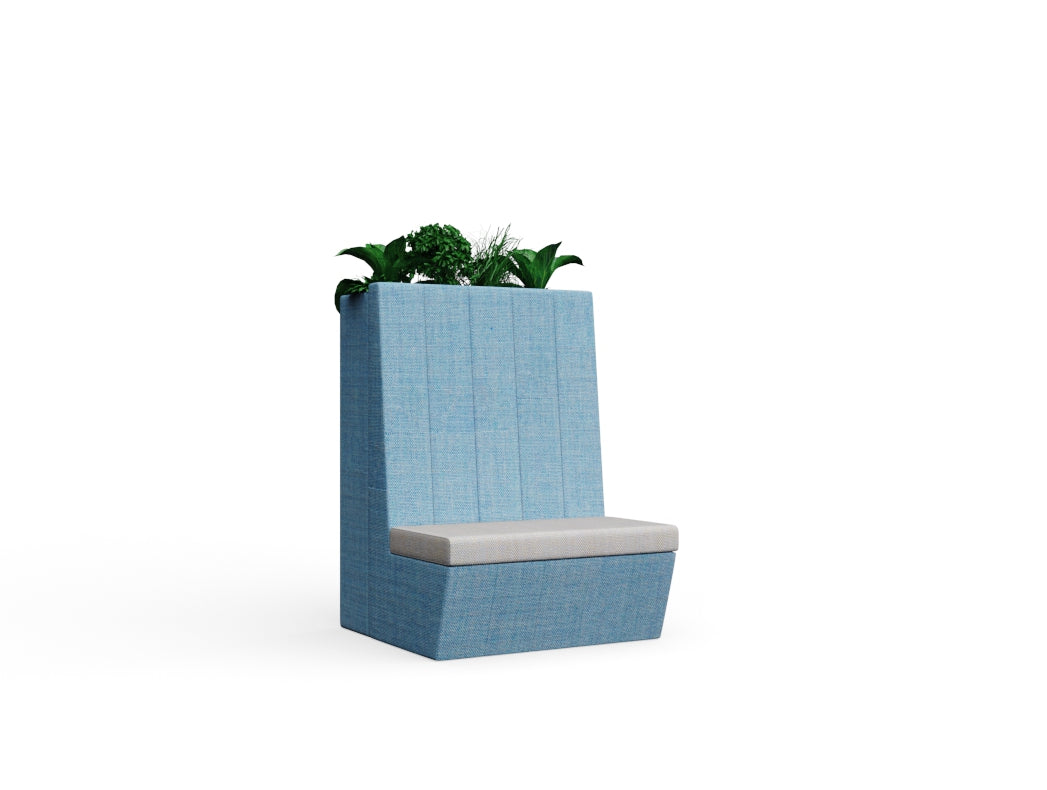 Connie High Back Fluted with Planter no Trim